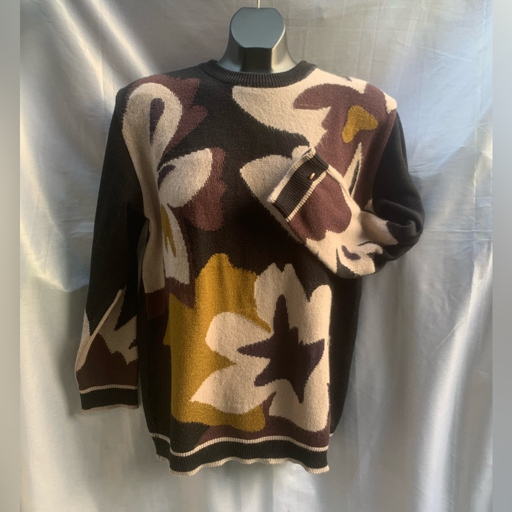 MONDI 🌼 PETAL art & Vintage EUC size Medium-ish WOOL. CLEAN 🧼
